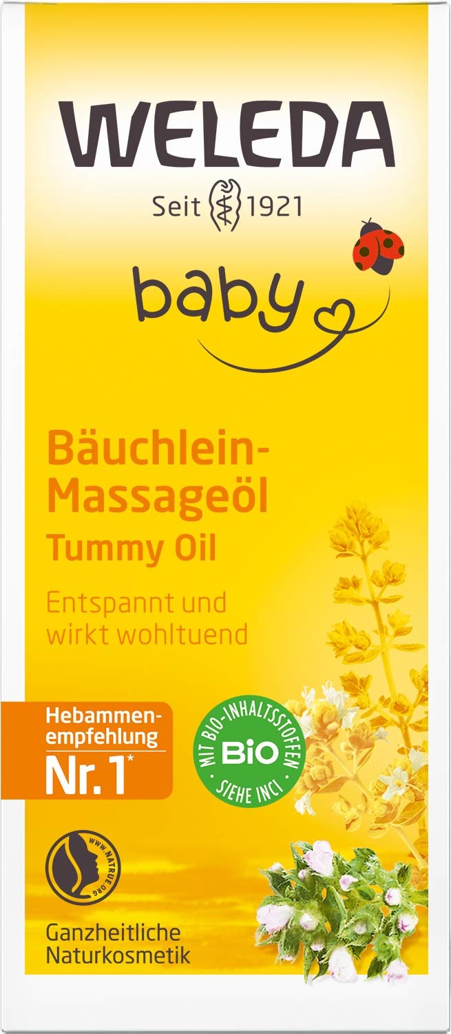 image:imageWELEDA Bio Baby Buchlein Massagel Naturkosmetik Massage l gegen Bauchschmerzen und Krmpfe von Babys und Kleinkindern Pflegel zur Verdauungsfrderung 1 x 50 mlFarbig