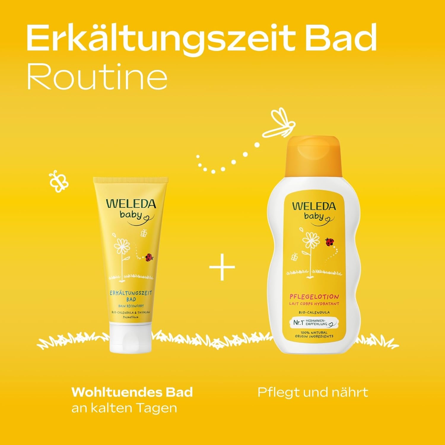 image:imageWELEDA Bio Baby Calendula Cremebad veganer Naturkosmetik Badezusatz mit Mandell amp Sesaml pflegt die Haut amp schtzt sie vor dem Austrocknen Baby Bad ohne Tenside fr Babys amp Kinder 1x 200mlBaby Erkltungszeit Bad