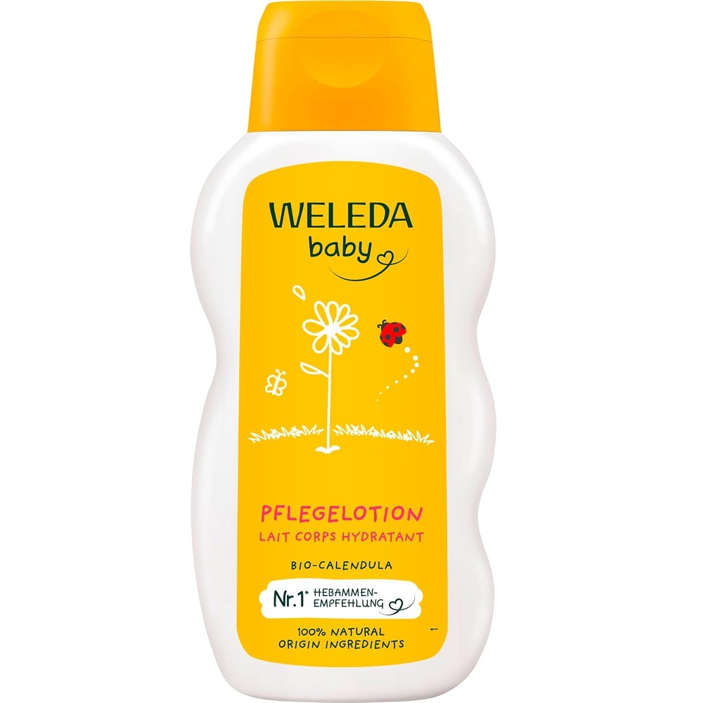 image:imageWELEDA Baby Calendula Pflegemilch 200ml Mandell Bienenwachs Bio Lotion200 ml 1er Pack