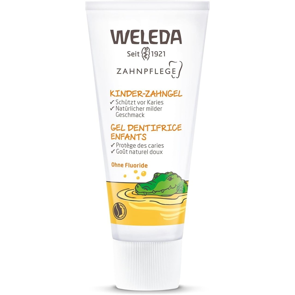 image:imageWELEDA Bio Junior Zahngel mit Fluorid Bio Zahnpasta Zahnpflege vegan 50mlKinder Zahngel