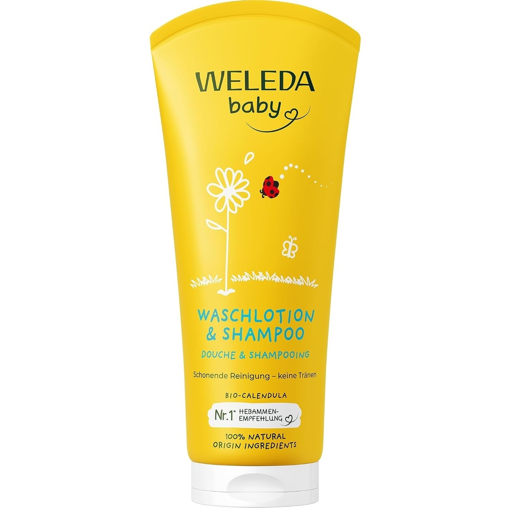 image:imageWeleda Baby Waschlotion amp Shampoo 200 mlBaby Waschlotion 200ml