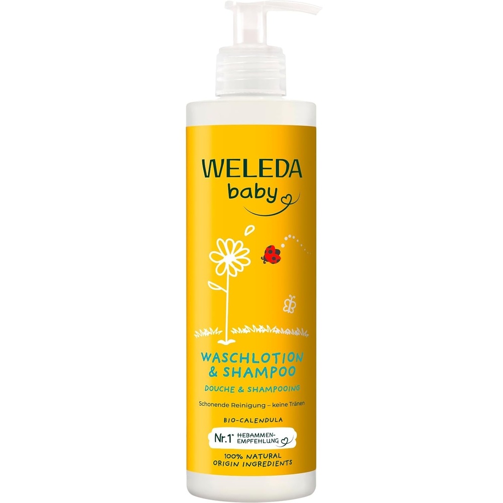 image:imageWeleda Baby Waschlotion amp Shampoo 200 mlBaby Waschlotion 400ml
