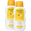 WELEDA Baby Calendula Pflegeöl 200ml parfümfrei Babyöl Sesamöl vegan(Baby Pflegeöl DUO)