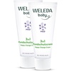 WELEDA Baby Calendula Wundschutzcreme 75ml parfümfrei Bio Windelcreme(50 ml (Packung mit 2))