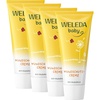 WELEDA Baby Calendula Wundschutzcreme 75ml parfümfrei Bio Windelcreme(75 ml (4er Pack))