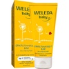WELEDA Bio Baby Calendula Cremebad – veganer Naturkosmetik Badezusatz mit Mandelöl & Sesamöl pflegt die Haut & schützt sie vor dem Austrocknen. Baby Bad ohne Tenside für Babys & Kinder (1x 200ml)(Baby Erkältungszeit Bad)