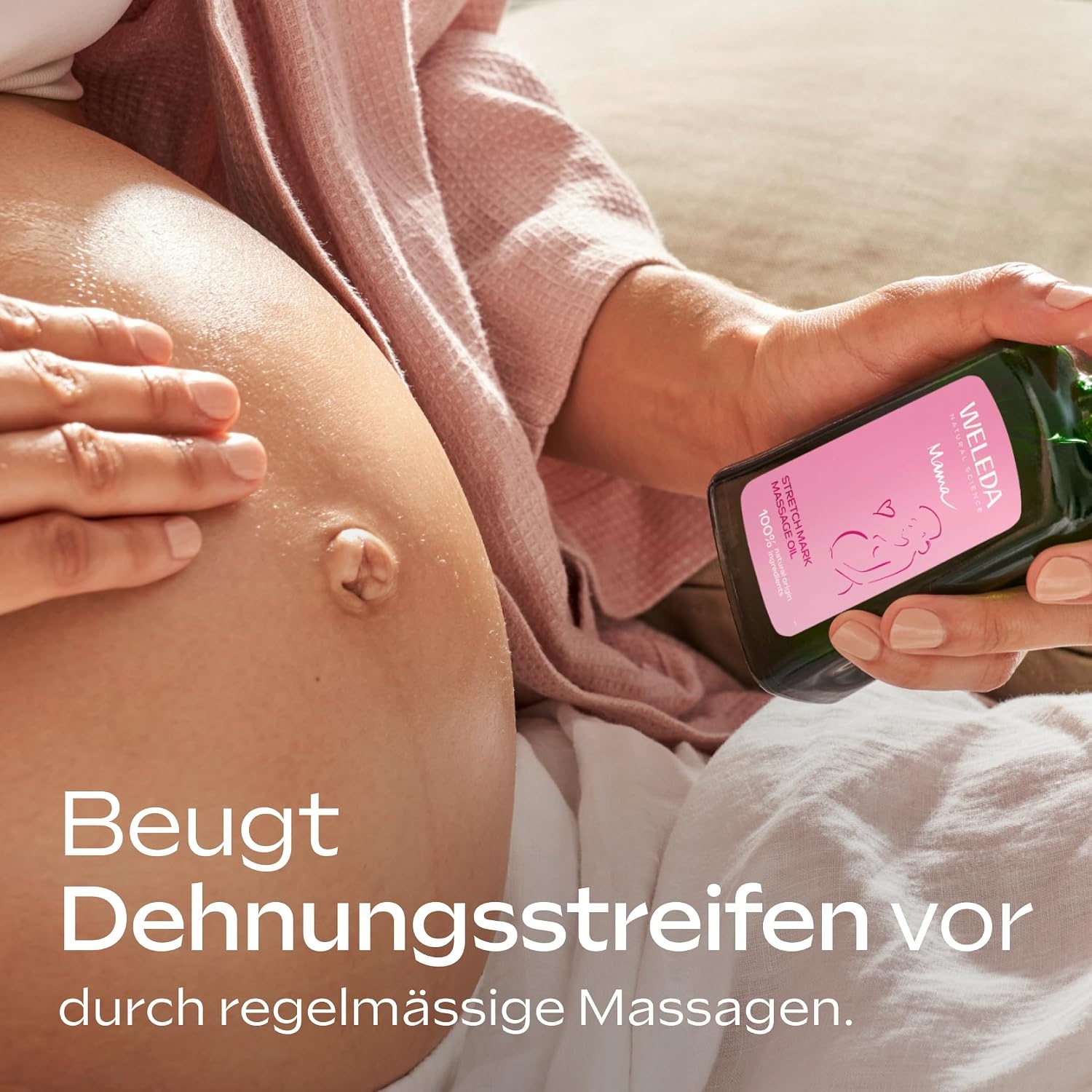 image:imageWELEDA Bio Mama Schwangerschaftsl Naturkosmetik Babybauch Massagel zur Dehnungsstreifen Vorbeugung Hautpflege Schwangerschaft Narbenl mit Jojobal verbessert die Hautelastizitt vegan 100mlSchwangerschaftsl